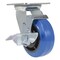 Vestil Elastic Rubber Swivel With Brake Caster 5 In. Diameter x 2 In. Width 550 lb Blue/Black CST-BB-5X2ER-SWB - alternate 8